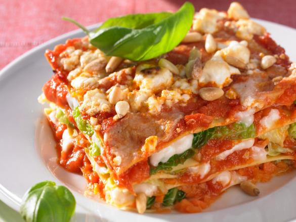 Gemüse-Lasagne
