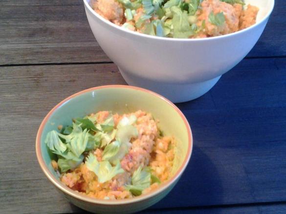 Fruchtiger Möhrensalat mit Sellerie