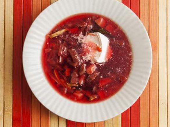 Borschtsch mit Rindfleisch