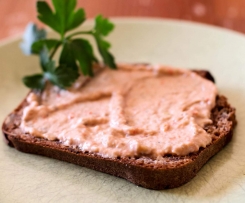 Ricotta-Auberginen-Paprika-Streich