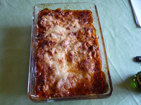 Maultaschengratin