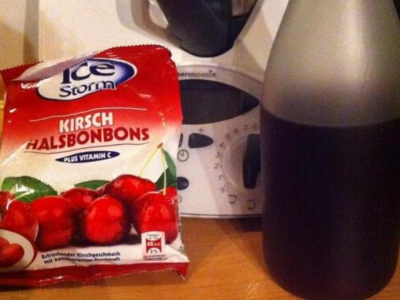Kirsch Hals- Bonbon Likör