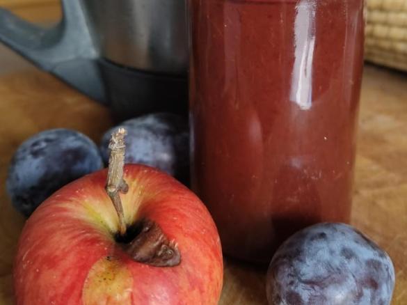 Fruchtmus ohne Zucker wie Marmelade