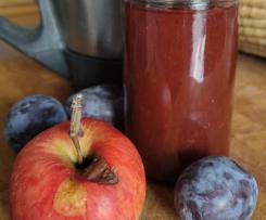 Fruchtmus ohne Zucker wie Marmelade