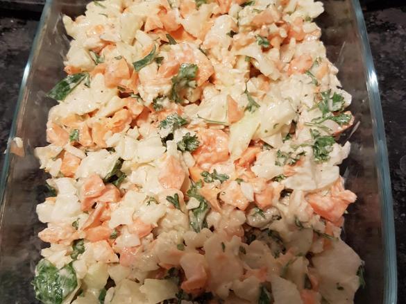 Kohlrabi-Karotten-Salat