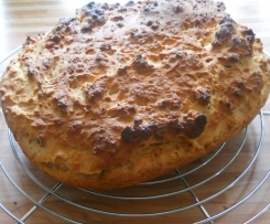 Buttermilchbrot mit Röstzwiebeln