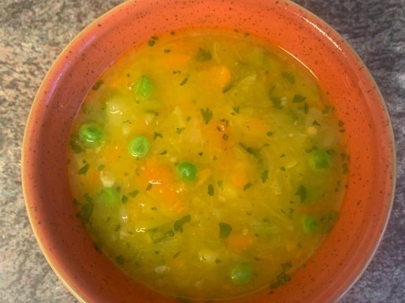 Gemüsesuppe - passend zum abnehmen