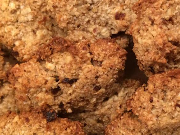 Bananen - Kokosnuss - Hafer- Plätzchen Vegan 