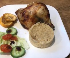 Brathähnchen mit Couscous - Schmid Oma