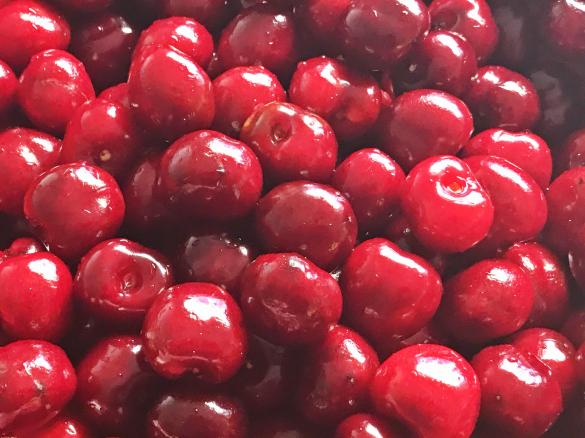 Beschwipste Kirschmarmelade