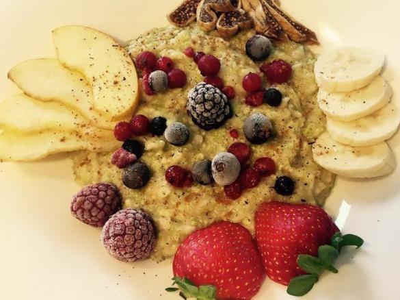 Milchreis mit Zucchini