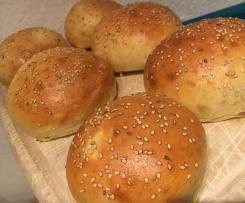 Dinkel Burger Buns / Burgerbrötchen