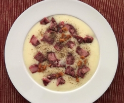 Bottermelksanballerse , Buttermilch - Kartoffelsuppe