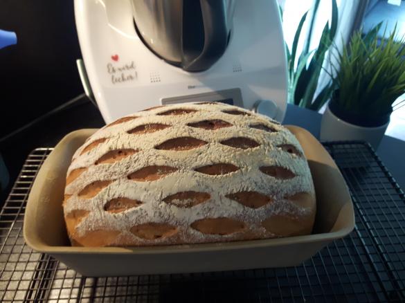 Bauernbrot "Hanno" aus dem kleinen Zaubermeister bzw. Kastenform/Zauberkasten