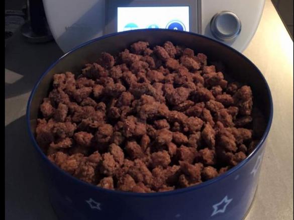 gebrannte Mandeln / Weihnachtsmandeln mit Amaretto