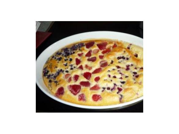 Beeren-Dreierlei aufgelaufen