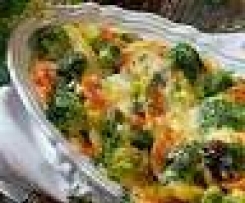 Kartoffel-Brokkolie-Thunfisch Auflauf