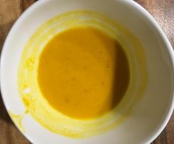 Kürbiscremesuppe mit Kokosmilch