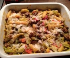 Spitzkohl-Gehacktes-Pfanne