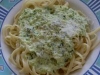 Zucchinicremesauce mit Nudeln