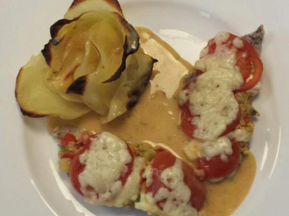 Steffis überbackene Varomaschnitzel mit Kartoffeln