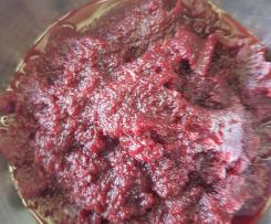 Gerrys Rote Bete-Ketchup  --- mein Beitrag zur Grillsaison