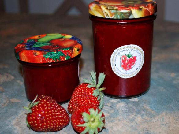 Erdbeer-Kokos Marmelade 