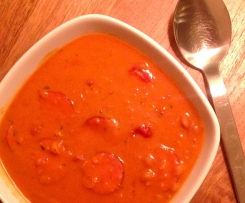 Bohnensuppe à la Alfred Biolek