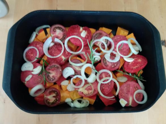 Mediterrane Kürbissuppe