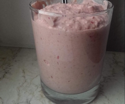 Früchtequark mit Haferflocken