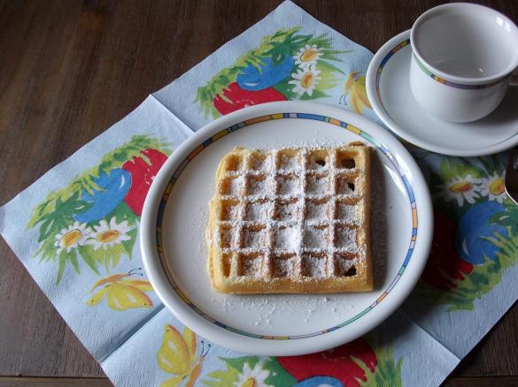 Waffeln sehr fein