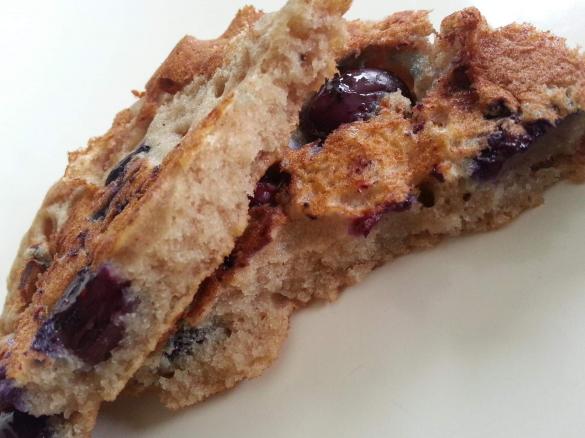 Variation von Vegane Blaubeer- Pancakes