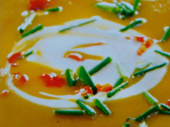 Süßkartoffelsuppe mit Chili - pikant oder feurig