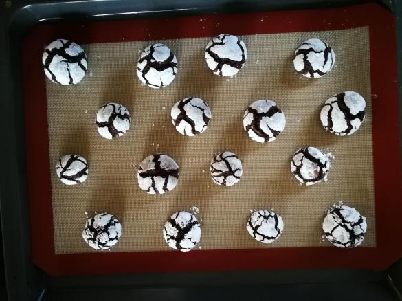 Schoko-Knitter-Cookies