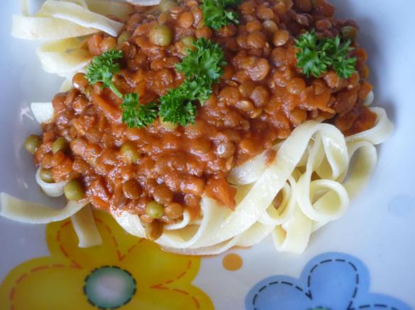 Linsenbolognese