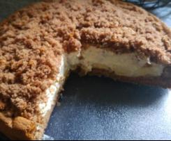 Maulwurftorte mit Quark Sahne Banane Füllung