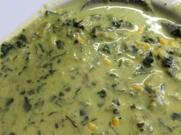 Mangold-Lauch-Suppe