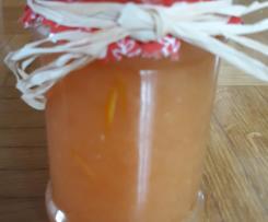 Orangenmarmelade weihnachtlich