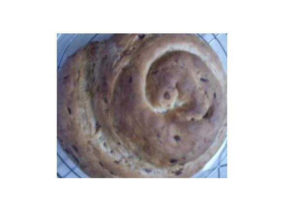 Variation von Kräuter-Nuss-Brot (Zwiebel-Speck-Brot)