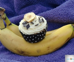 Banana-Split Cupcakes