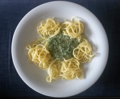 Spaghetti mit Mangold ~ glutenfrei, milchfrei