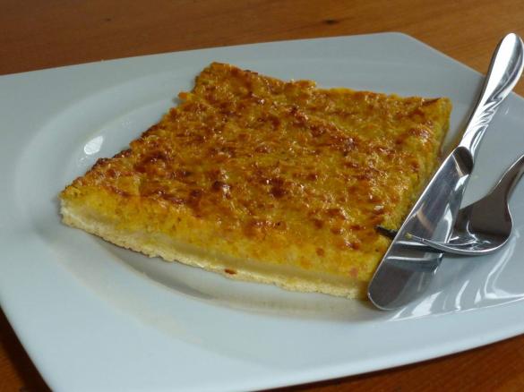 Kürbisquiche vom Blech