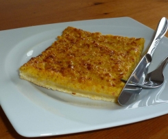 Kürbisquiche vom Blech