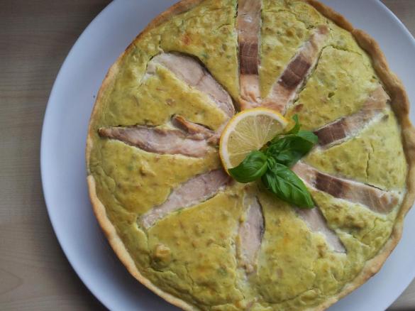 Wildlachs-Avocado-Quiche Vitamin-D-Bombe