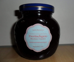 Zwetschgen-Blaubeer-Tomaten-Marmelade