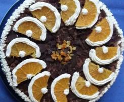 Orangen (Apfelsinen) - Grand Marnier Torte