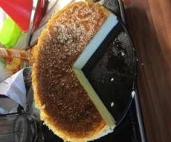 Käsekuchen mit drei Zutaten 