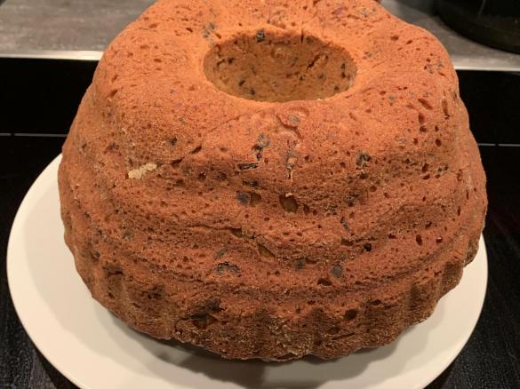 Bibelkuchen (Honigkuchen mit Trockenfrüchten und Mandeln)