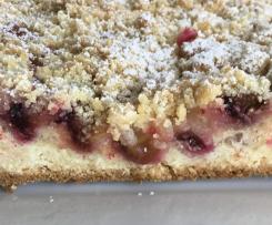 Zwetschgenkuchen mit Streuseln