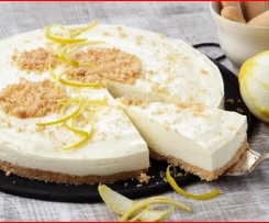 Frischkäsetorte mit Löffelbiskuit ohne Sahne